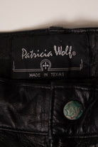 Vintage Patricia Wolf Leather Pants (1990s)