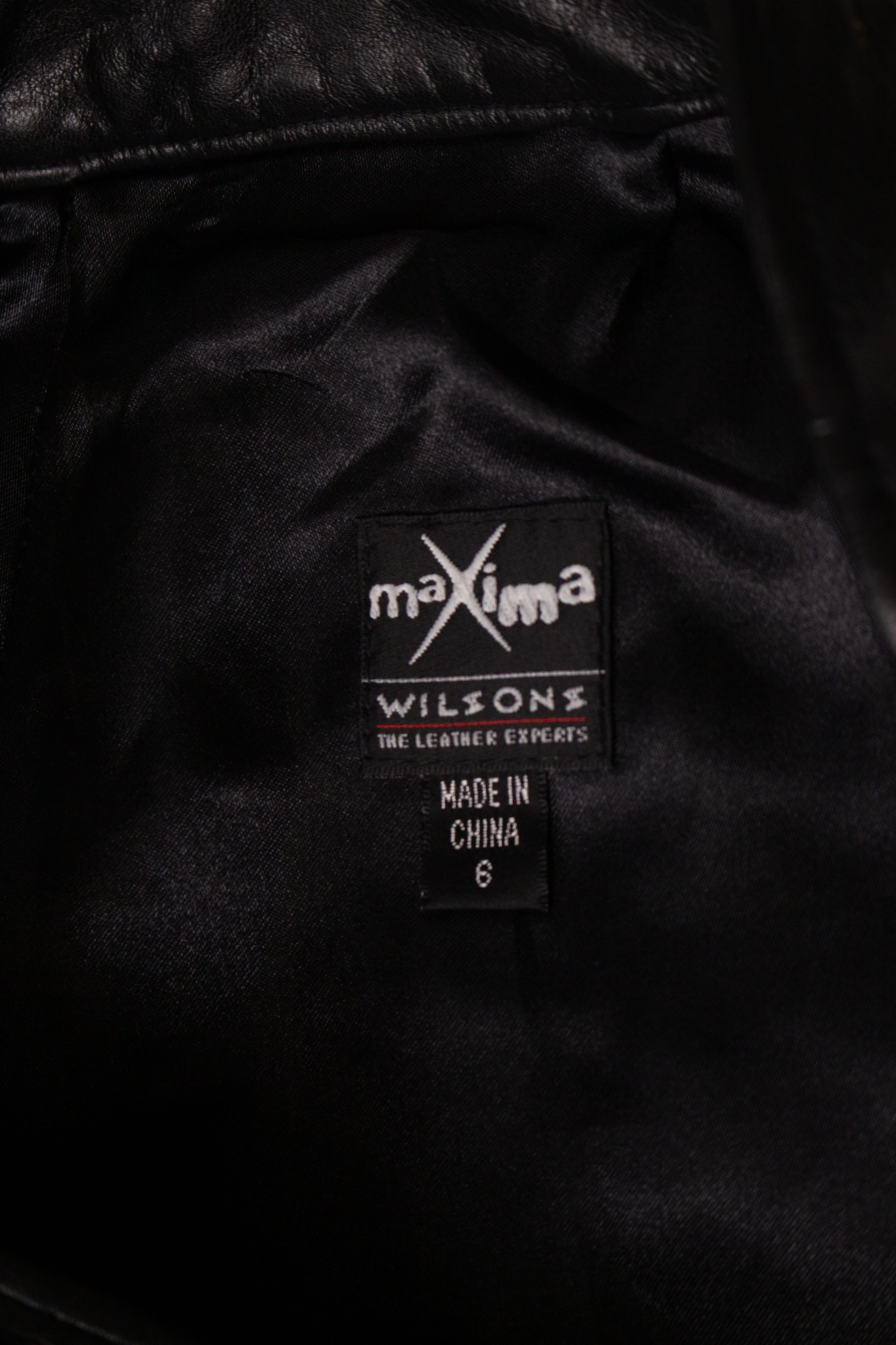 Vintage Wilson's Maxima Leather Pants (1990s)