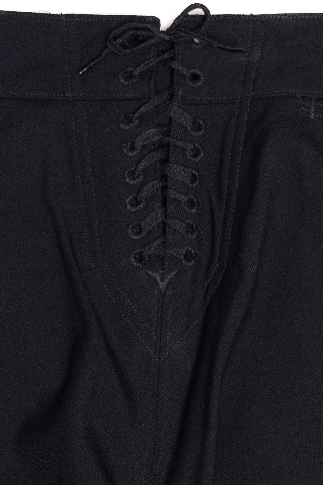 Sailor Deckhand Lace-Back Bell Bottom Pants Navy Military Uniform