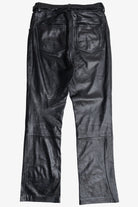 Vintage Wilson's Maxima Leather Bootcut Pants With Belt (2000s)