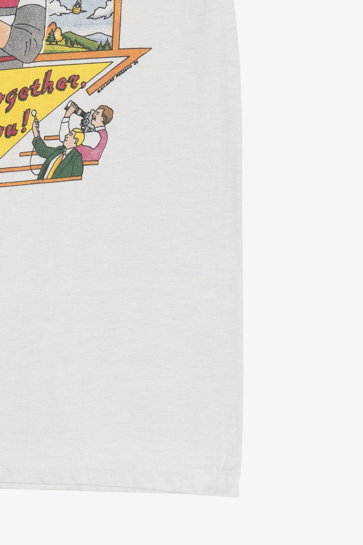Vintage "WCYB TV 5 The News Station" Anniversary Single Stitch T-Shirt (1980s)