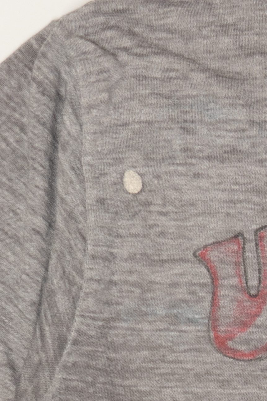 Vintage Gray "Up In The Air Junior Birdman" Paper Thin T-Shirt (1980s)