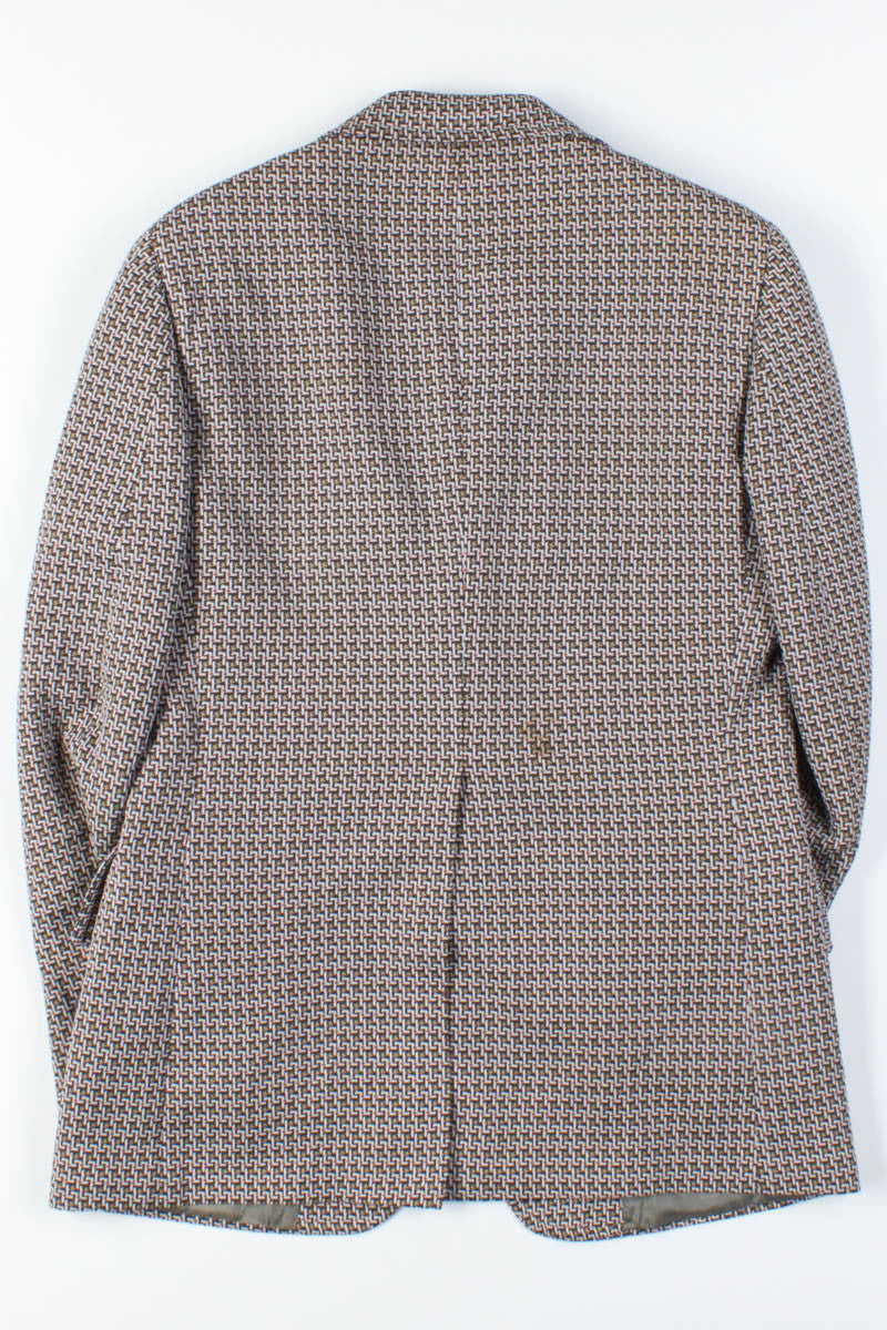 Interlocking Pattern Vintage Blazer