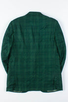 Emerald Plaid Vintage Blazer