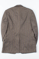 Brown Herringbone Vintage Blazer