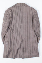 Striped Three-Button Vintage Blazer