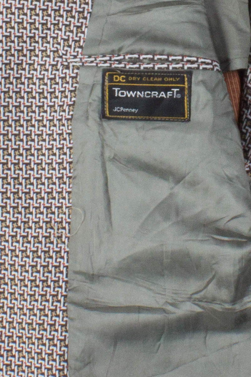 Interlocking Pattern Vintage Blazer