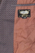 Brown Pattern Oversized Vintage Blazer