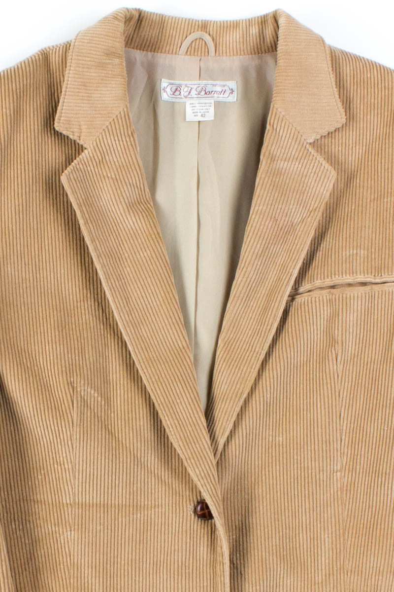 Tan Corduroy Blazer 2