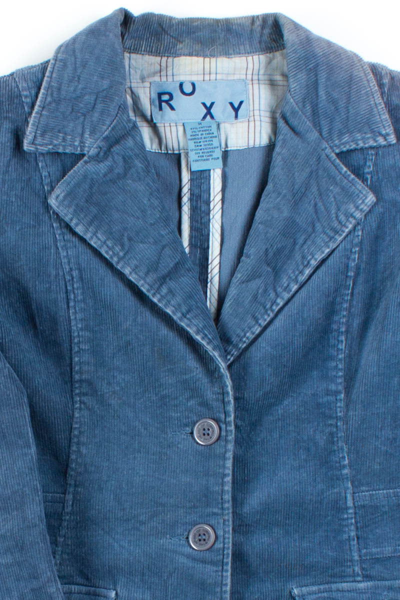 Blue Corduroy Blazer