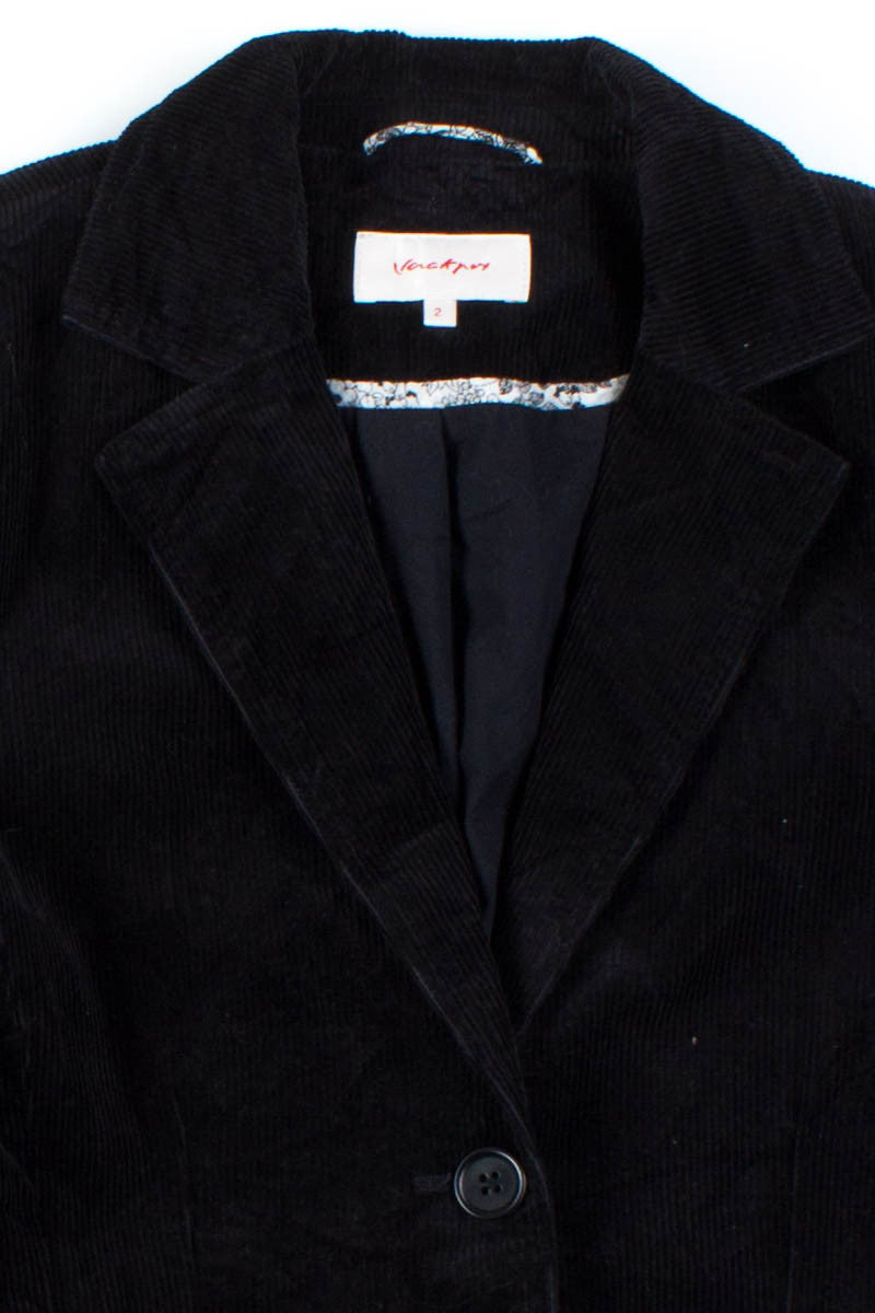 Black Corduroy Blazer