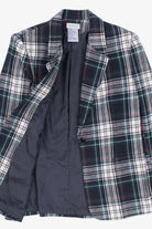 Green Plaid Vintage Blazer