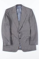 Grey Pinstripe Oversized Vintage Blazer