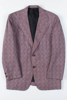 Red Quilted Vintage Blazer