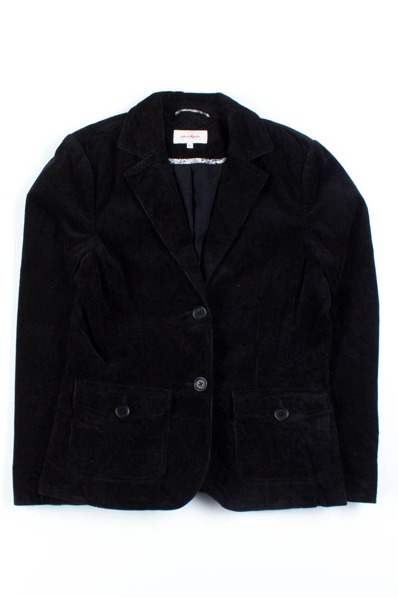Black Corduroy Blazer