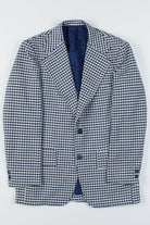 Navy Houndstooth Vintage Blazer
