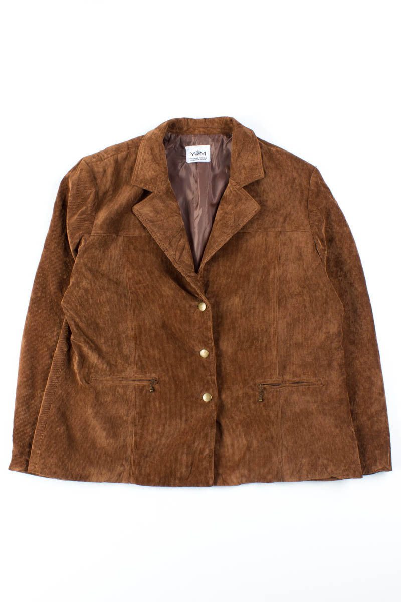 Brown Corduroy Blazer 2