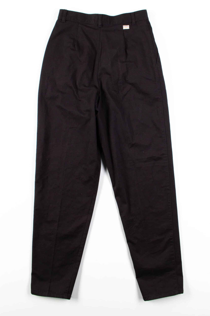 Black Riders Pleated Pants (sz. 12 Long)