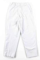 White Pleated High Waisted Pants (sz. 12)
