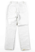 White Leather Pants (sz. 6)
