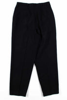 Black Pleated Vintage Pants (sz. 10)