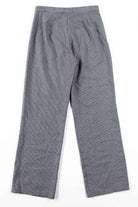 Black Houndstooth Straight Leg Vintage Pants (sz. 6)