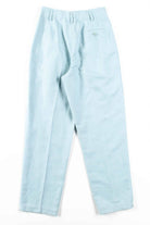 Mint Linen Pleated Vintage Pants (sz. 4)