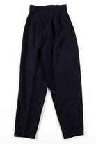 Black Three Button Pleated Vintage Pants (sz. 3)