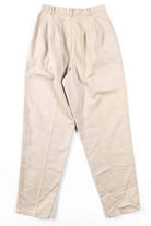 Khaki Pleated Vintage Pants (sz. 8A)