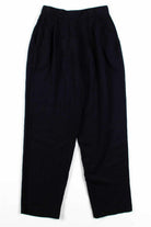 Black Pleated Pants (sz. 10)