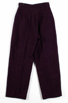 Dark Purple Woolrich Pleated Pants (sz. 10)