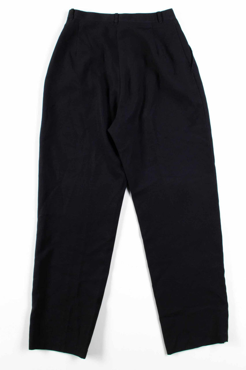 Black Pleated Pants 1