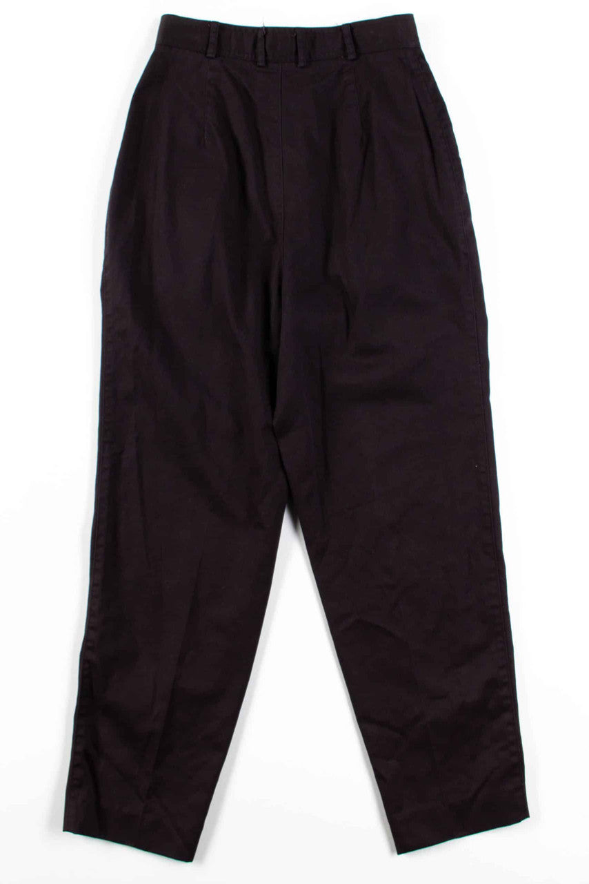 Black Pleated Pants (sz. 8) 1