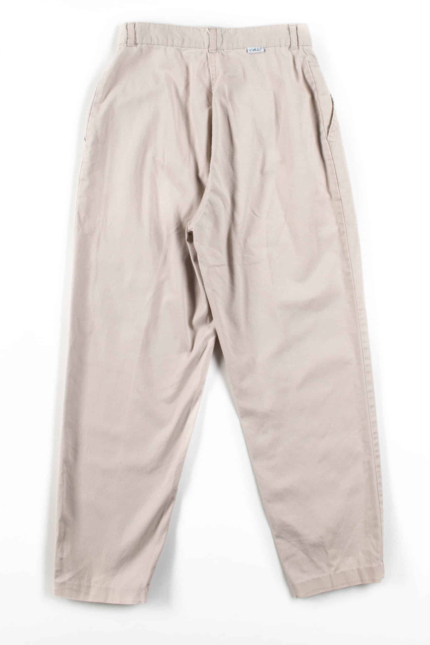 Tan Pleated Pants (sz. 10/11)