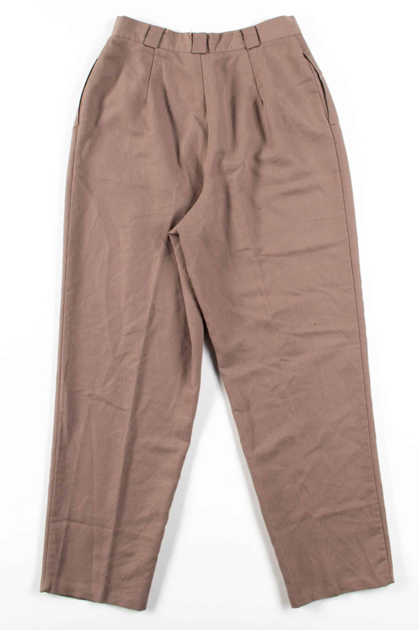 Taupe High Waisted Pants (sz. 12 Average)