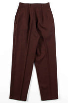 Brown Pleated Pants (sz. 6 Petite)