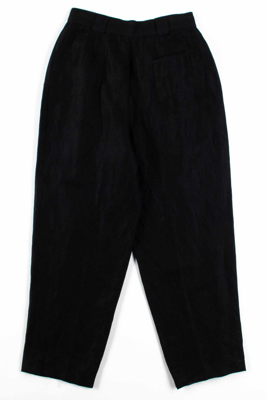 Black Linen Pants (sz. 10)