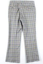 Blue & Gold Checkered Pants