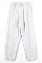 White Pleated Pants (sz. 6)