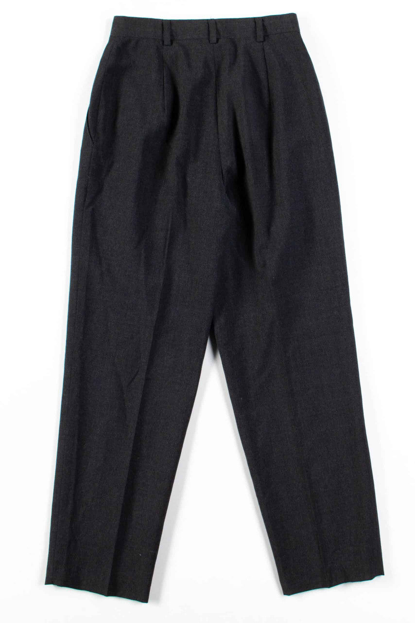 Dark Grey Pleated Pants (sz. 0)