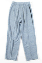 Light Blue Houndstooth Pants