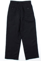Black Pleated Vintage Pants
