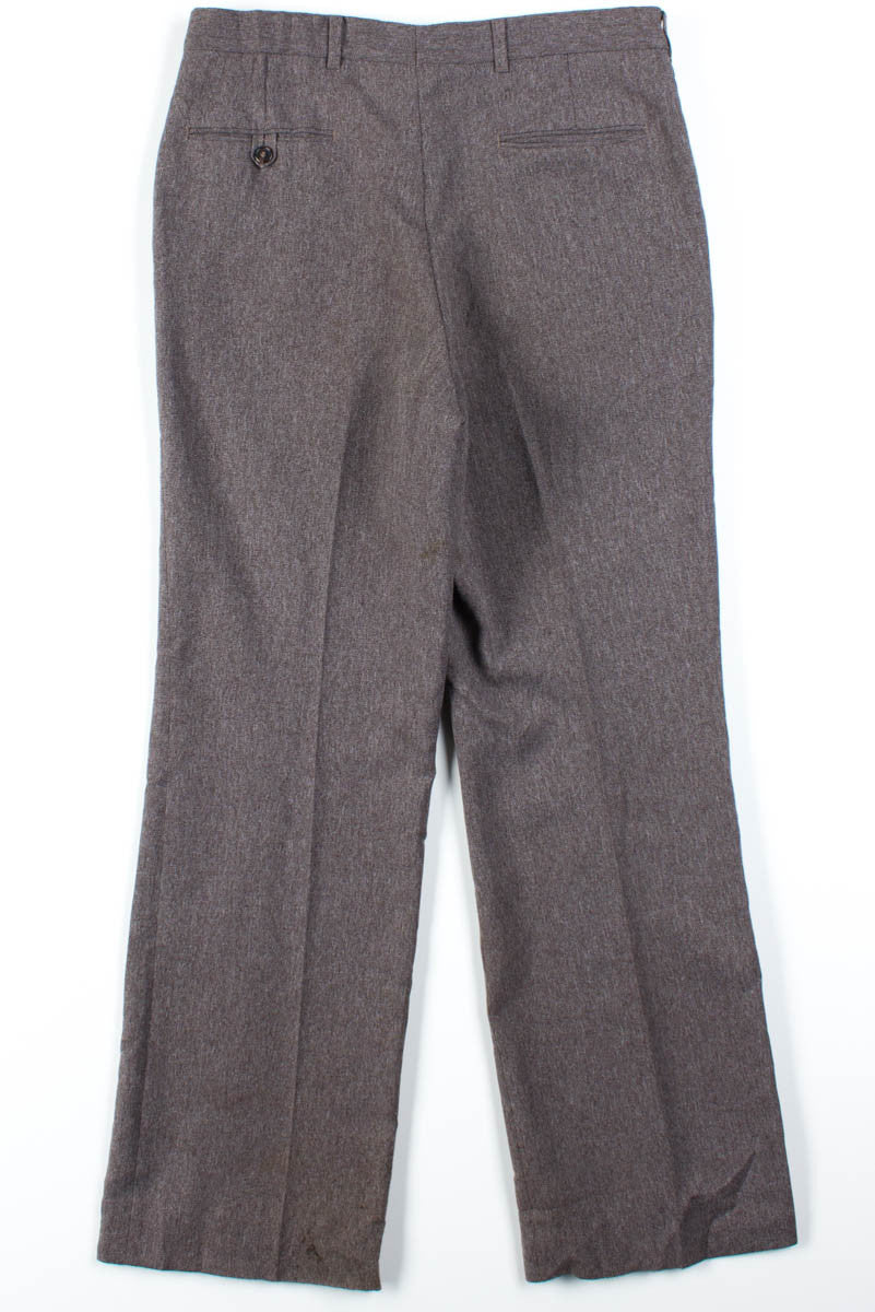 Burgundy Vintage Pants