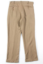 Tan Pleated Vintage Pants