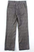 Grey Plaid Pants