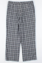 Black & White Plaid Pants