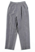 Grey Metallic High Waisted Pants (sz. 6)