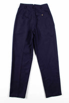 Navy Pleated Pants (sz. 6L)