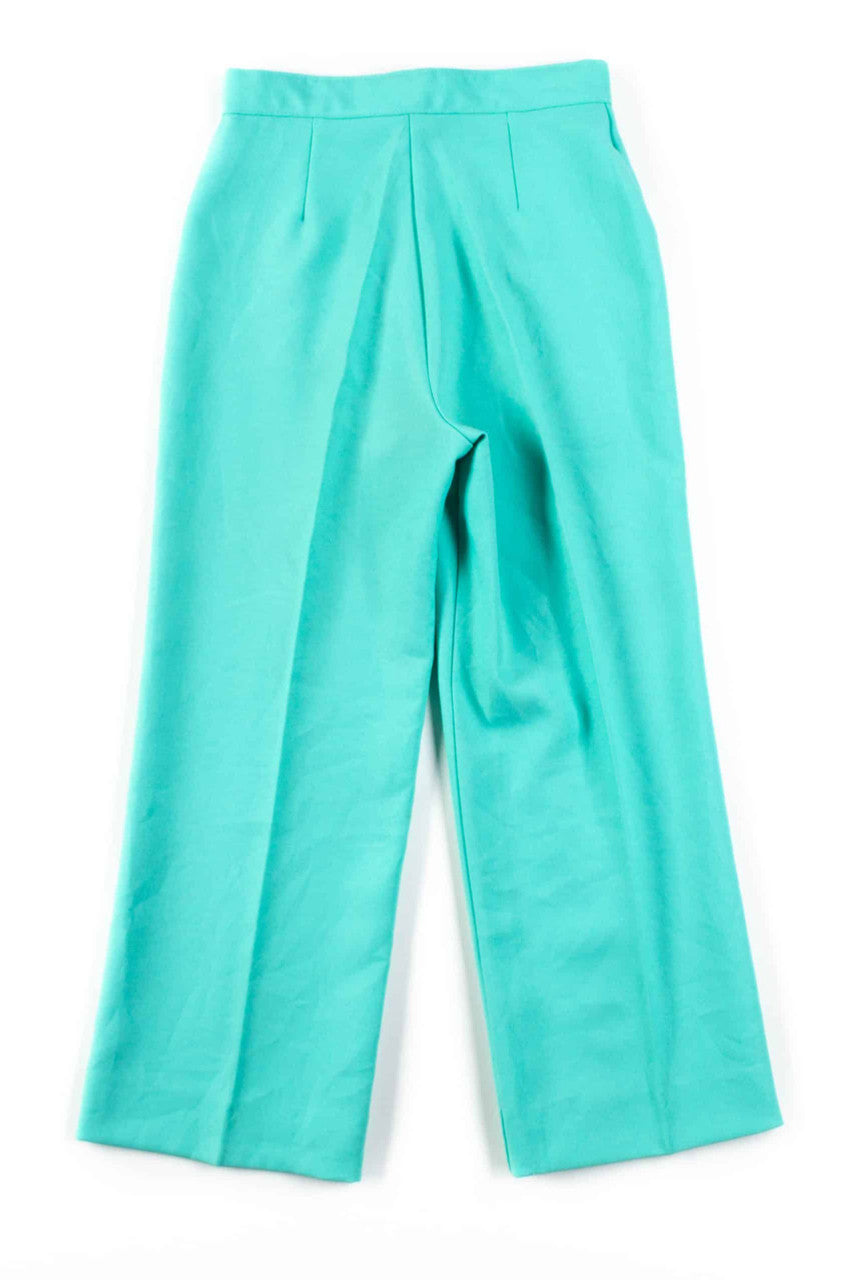 Mint Pleated Pants
