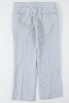 Blue & White Seersucker Vintage Pants